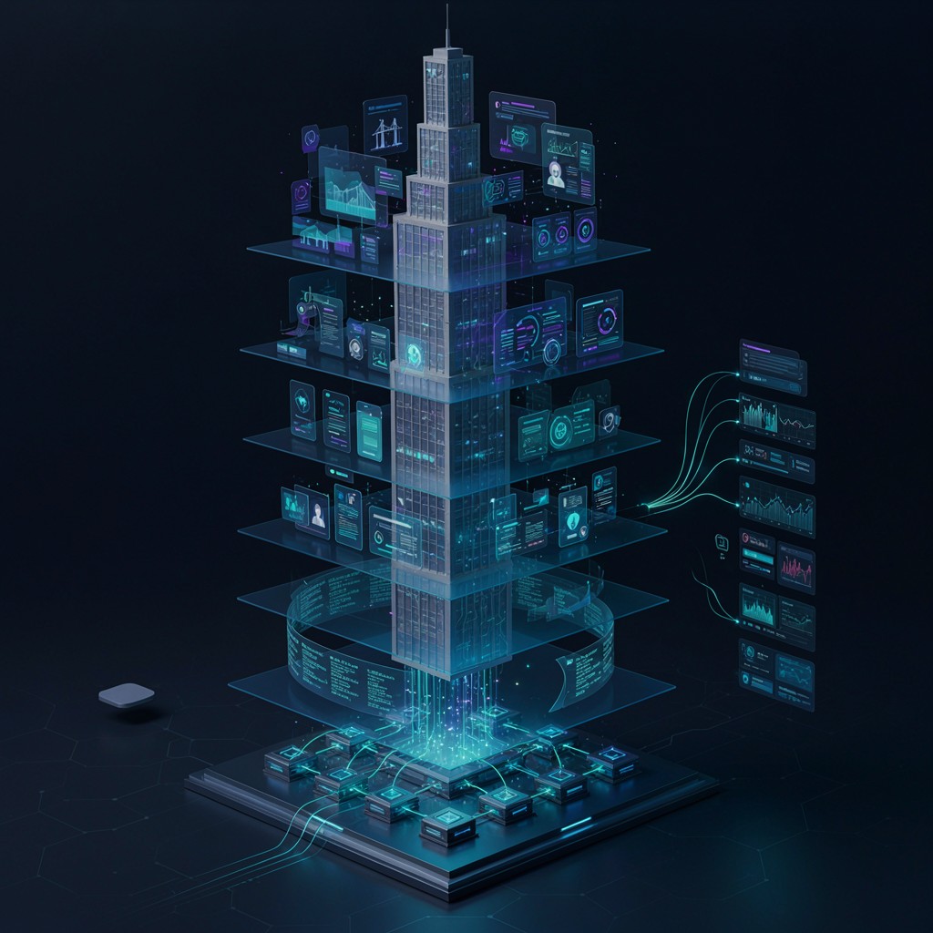 Arquitectura digital de infraestructura financiera on-chain
